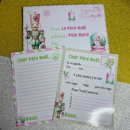 Kit de lettre pour le Père Noël personnalisable